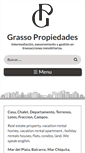 Mobile Screenshot of grassopropiedades.com.ar